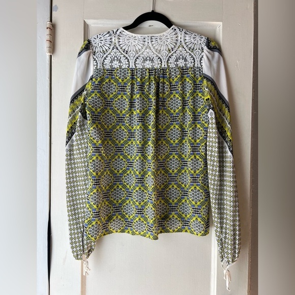 MSGM Silk Peasant Blouse IT 42 or US 6 - Picture 6 of 10